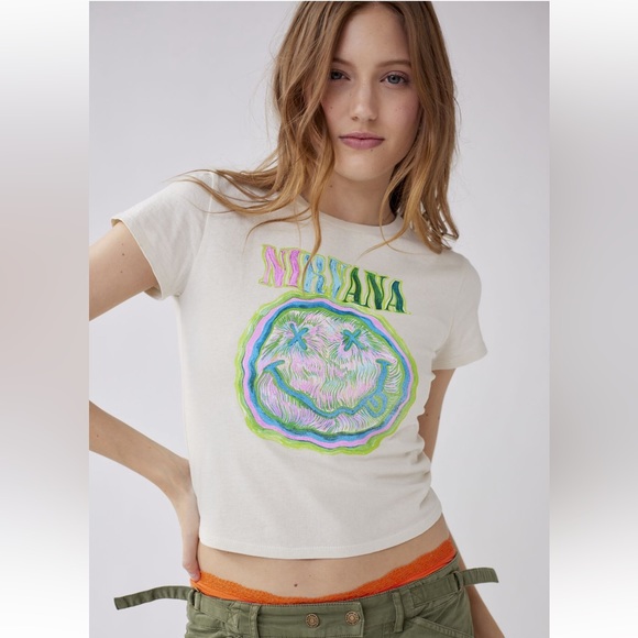 UO Nirvana Graphic Tee - Picture 1 of 3